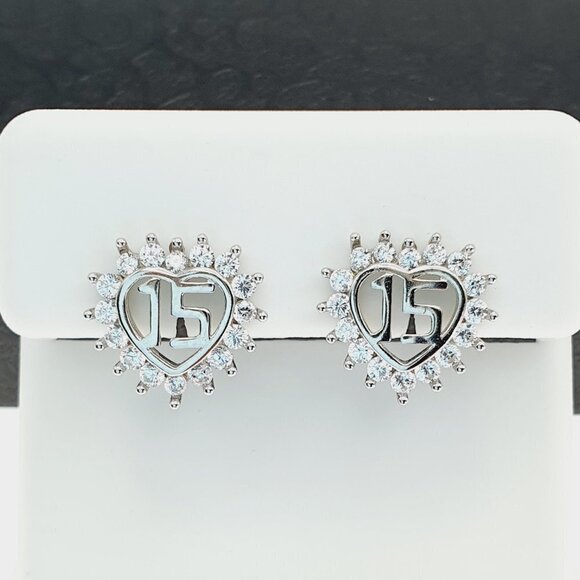 OFFER ACCEPT✅ Jewelry - "925 sterling silver luxury CZ earrings for women/girls, Best for gift, RJUS2202